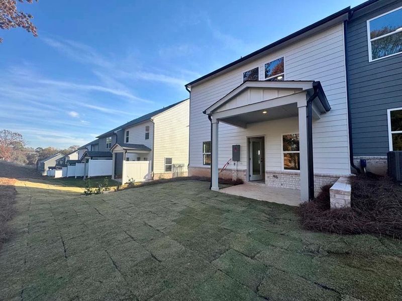 Rear Exterior Construction Progress