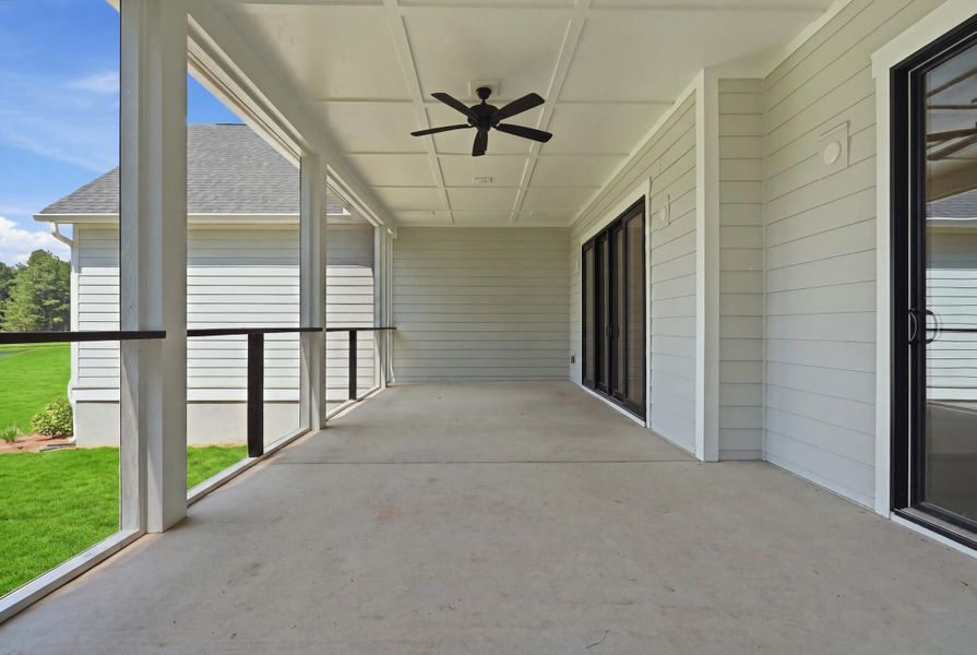Exterior details and patio area of a home in , Moncks Corner (Image 33).