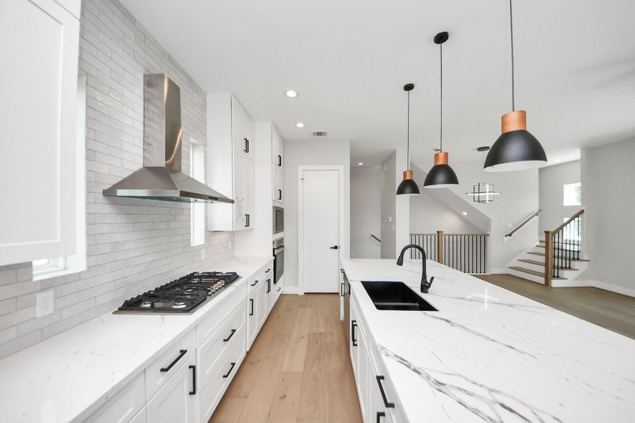 Furnished interior view inside a new home in , Houston (Image 4). Furnished interior view inside a new home in , Houston (Image 4).