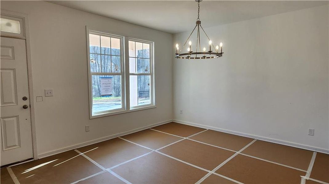 In-progress construction of a new home in The Estates at Casteel, Bethlehem, GA (Image 22).