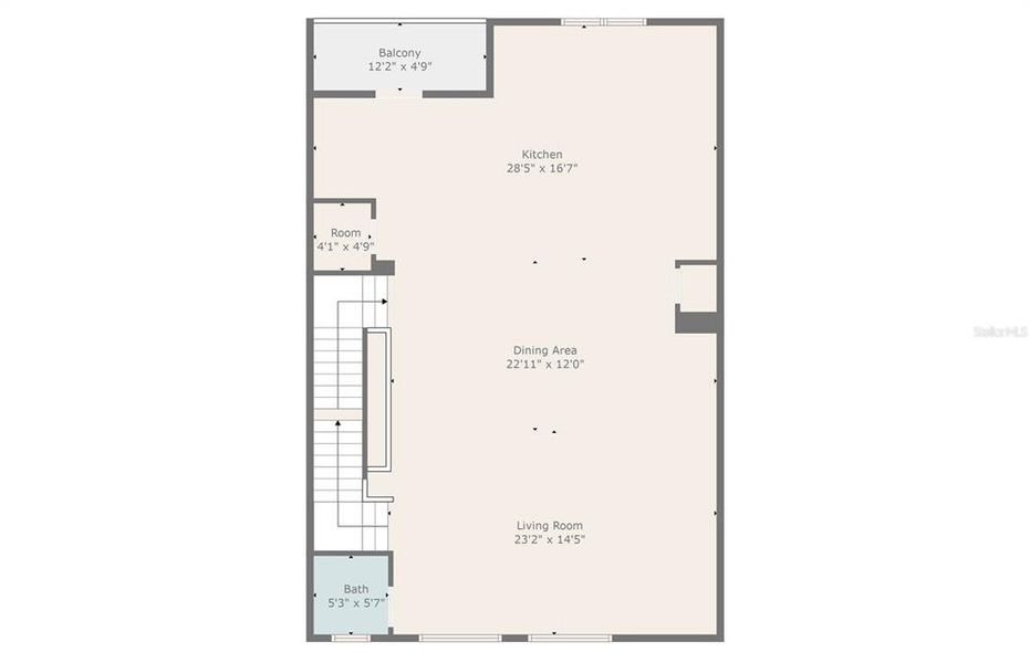 2D floor plan layout of this home in , Tampa, FL (Image 3). 2D floor plan layout of this home in , Tampa, FL (Image 3).