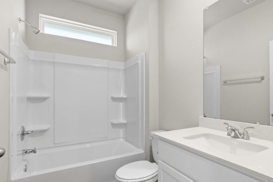 Furnished interior view inside a new home in Casetta Ranch, Kyle (Image 10).