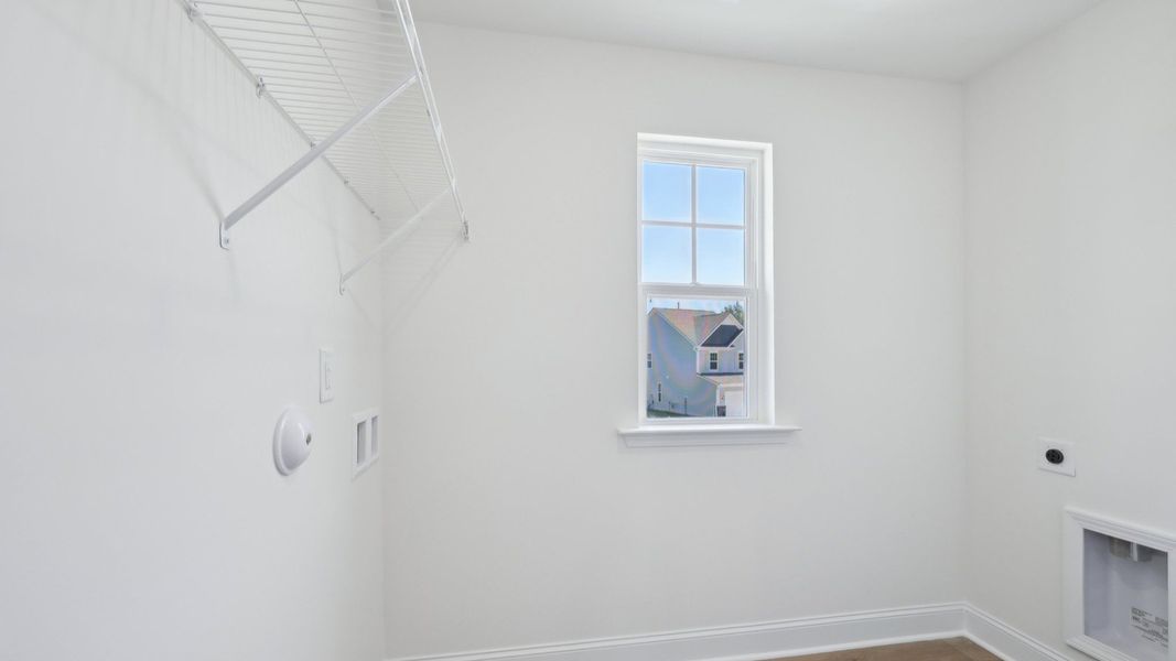 Representative furnished interior of a home built from the Bordeaux by DRB Homes in Sidney Creek Single Family, Zebulon (Image 17).
