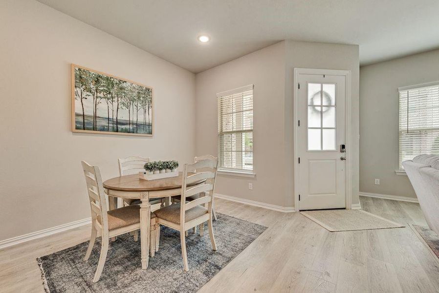 Furnished interior view inside a new home in , Flower Mound (Image 14).