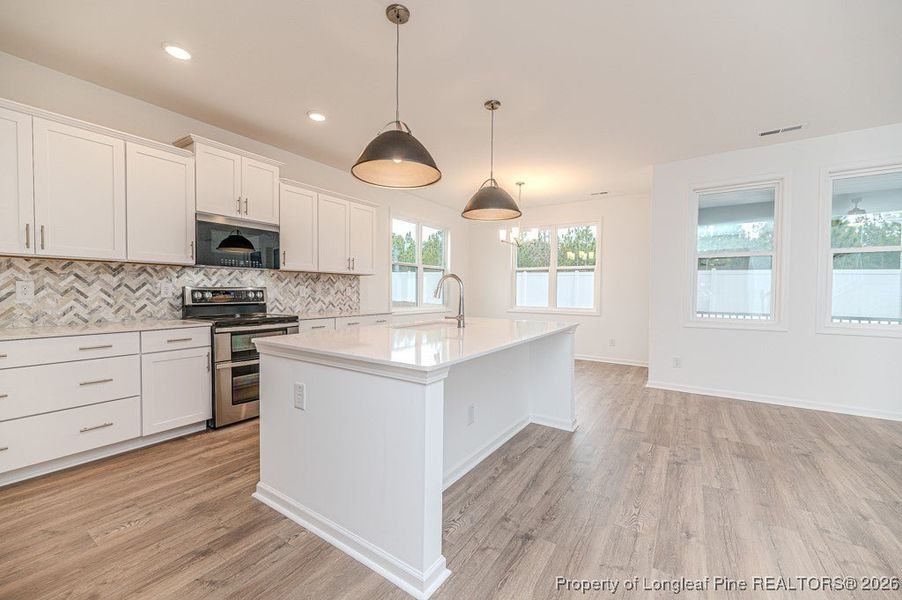 Furnished interior view inside a new home in Coventry Woods, Fayetteville (Image 5).