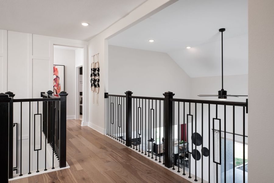 Representative furnished interior of a home built from the Owen by Tri Pointe Homes in View at the Reserve, Mansfield (Image 21).