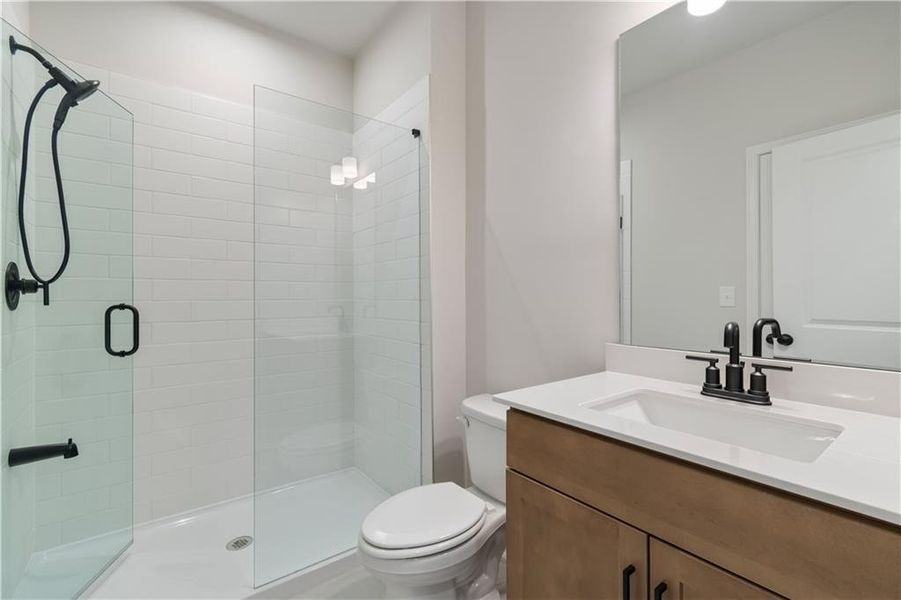 Furnished interior view inside a new home in Tiberon Woods, Cumming (Image 9).