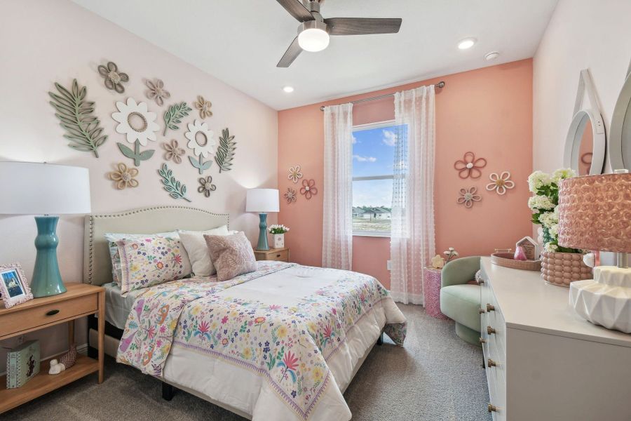 Representative furnished interior of a home built from the Sapphire by William Ryan Homes in Pinecone Reserve, Brooksville (Image 10).