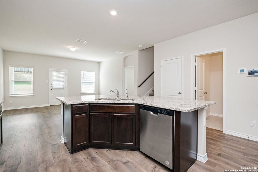 Furnished interior view inside a new home in Laurel Vistas, San Antonio (Image 7).