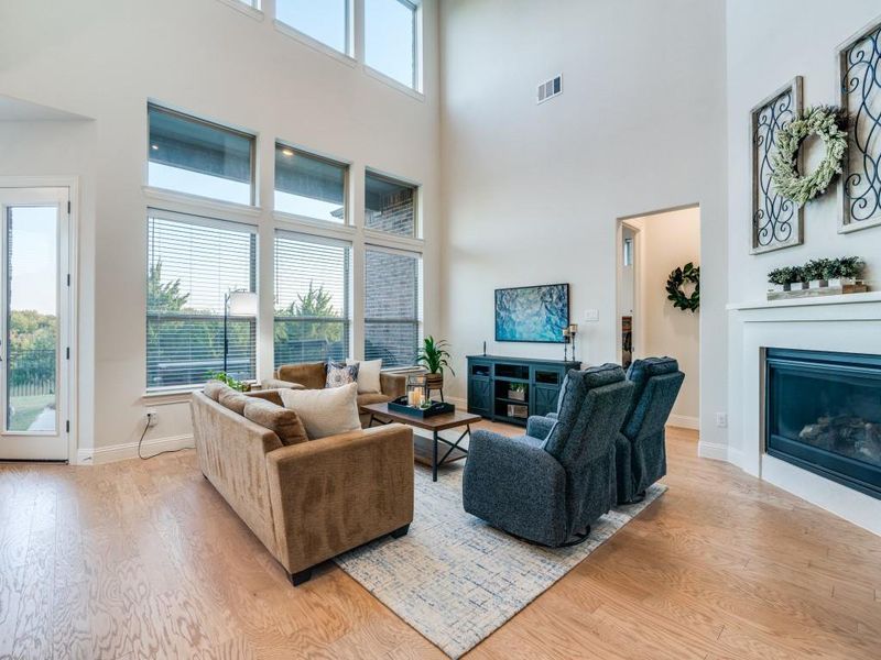 Furnished interior view inside a new home in , Wylie (Image 23). Furnished interior view inside a new home in , Wylie (Image 23).