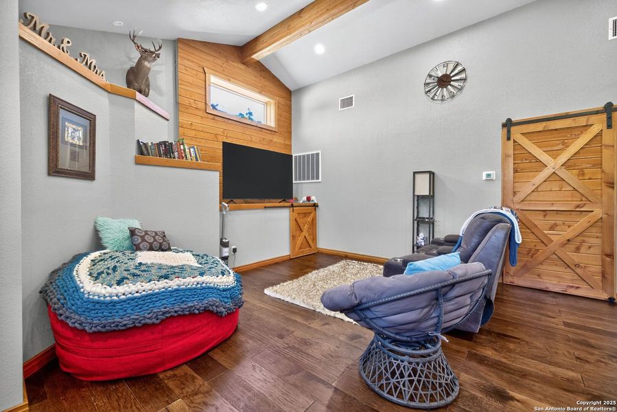 Furnished interior view inside a new home in , Bandera (Image 16). Furnished interior view inside a new home in , Bandera (Image 16).