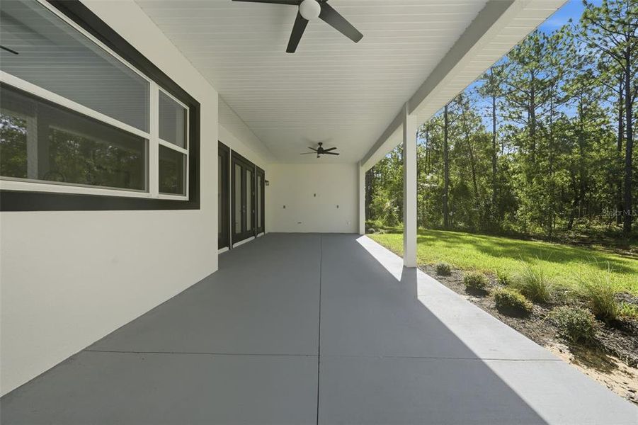 Exterior details and patio area of a home in , Wildwood (Image 31).