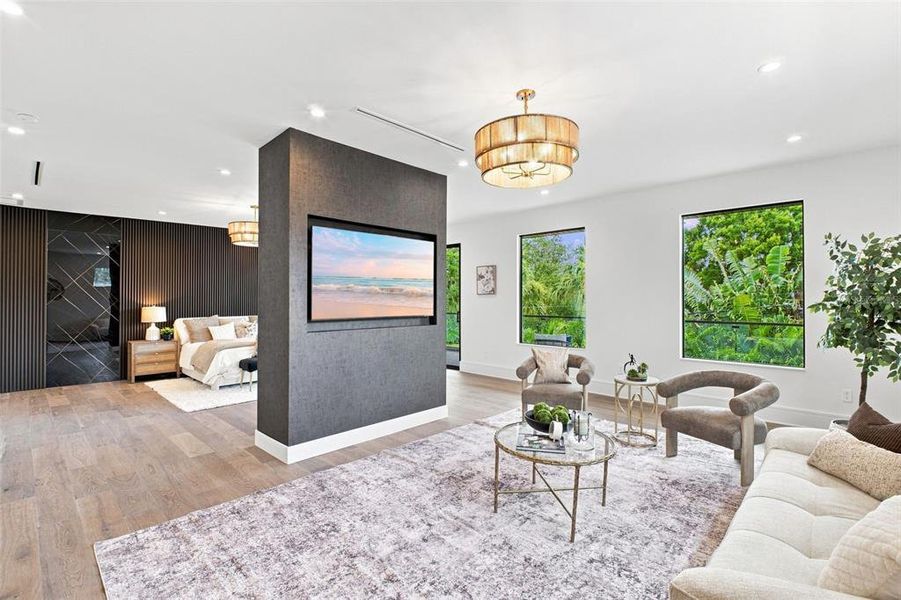 Furnished interior view inside a new home in , St. Petersburg (Image 18). Furnished interior view inside a new home in , St. Petersburg (Image 18).