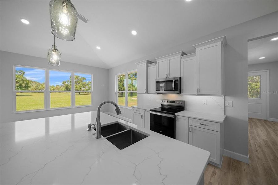 Furnished interior view inside a new home in , Ocala (Image 27).