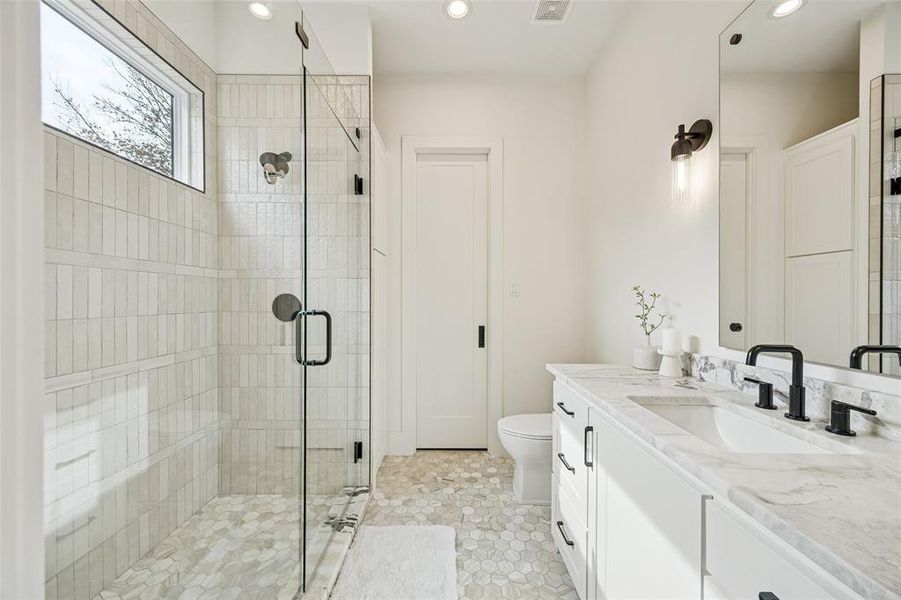 Furnished interior view inside a new home in , Dallas (Image 9). Furnished interior view inside a new home in , Dallas (Image 9).