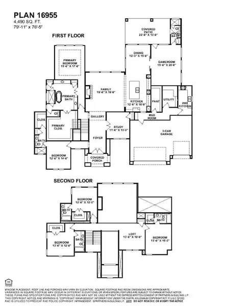 2D floor plan layout of this home in Harvest Green, Richmond, TX (Image 2). 2D floor plan layout of this home in Harvest Green, Richmond, TX (Image 2).