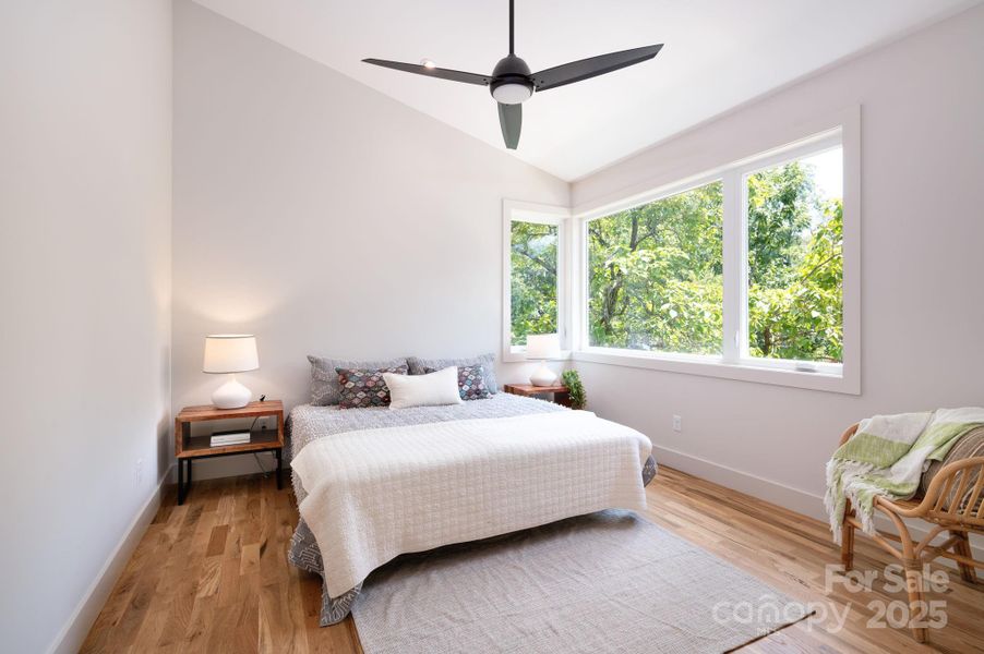 Third Bedroom has Huge Windows and Tree Top Views Third Bedroom has Huge Windows and Tree Top Views