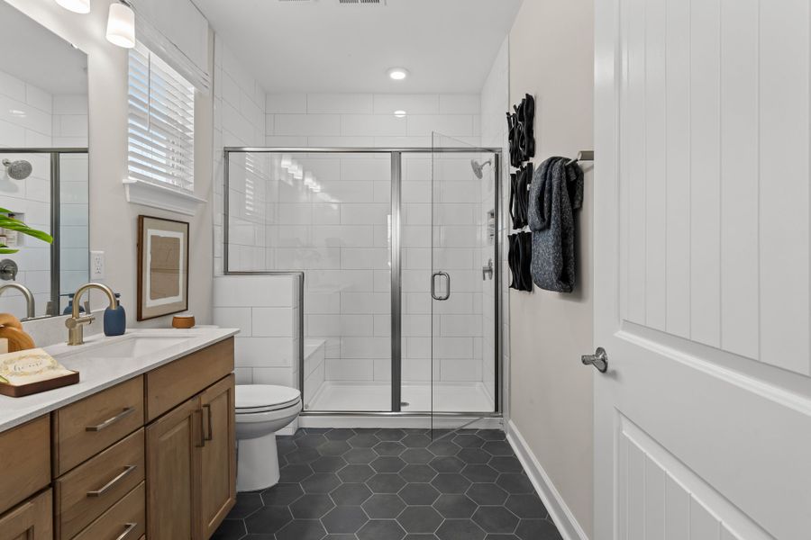 Furnished interior view inside a new home in Terrapin, Leland (Image 17).