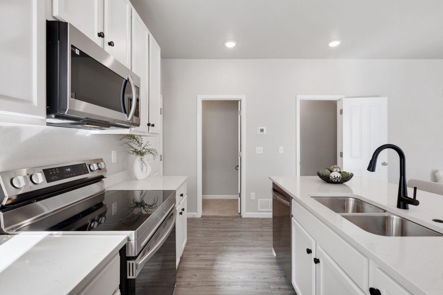 Furnished interior view inside a new home in Spring Valley, Greenwood Village (Image 18).