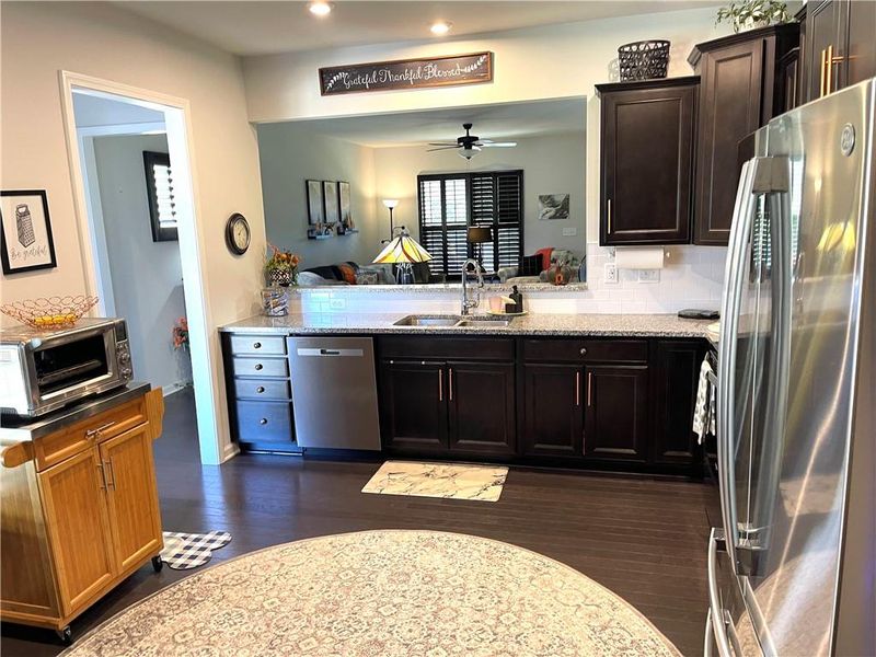 Furnished interior view inside a new home in , Hoschton (Image 6).