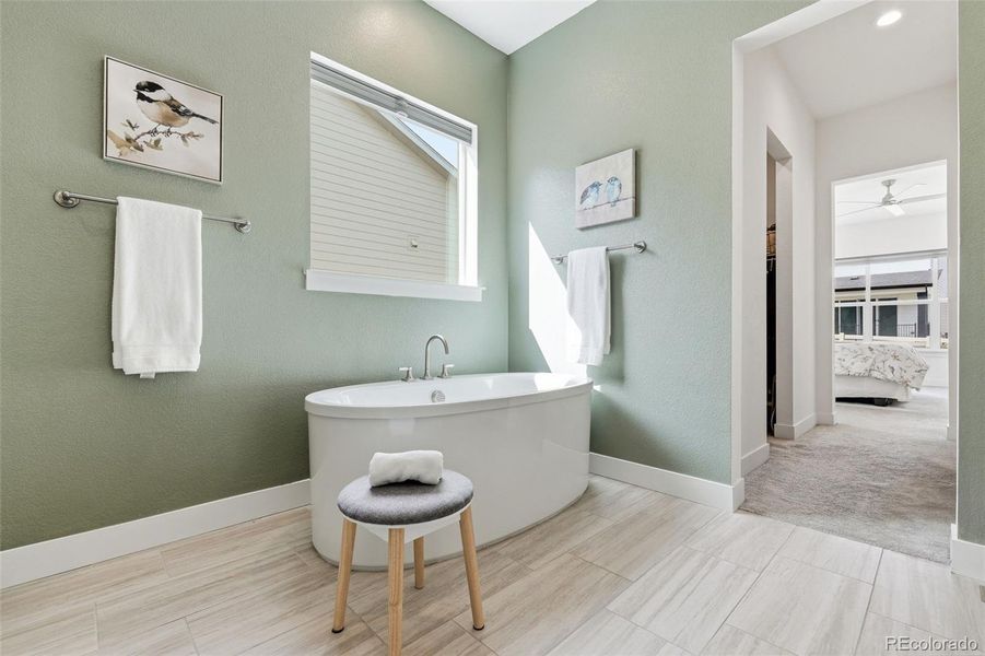 Furnished interior view inside a new home in , Parker (Image 24).