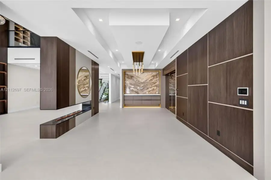 Furnished interior view inside a new home in , Fort Lauderdale (Image 10).