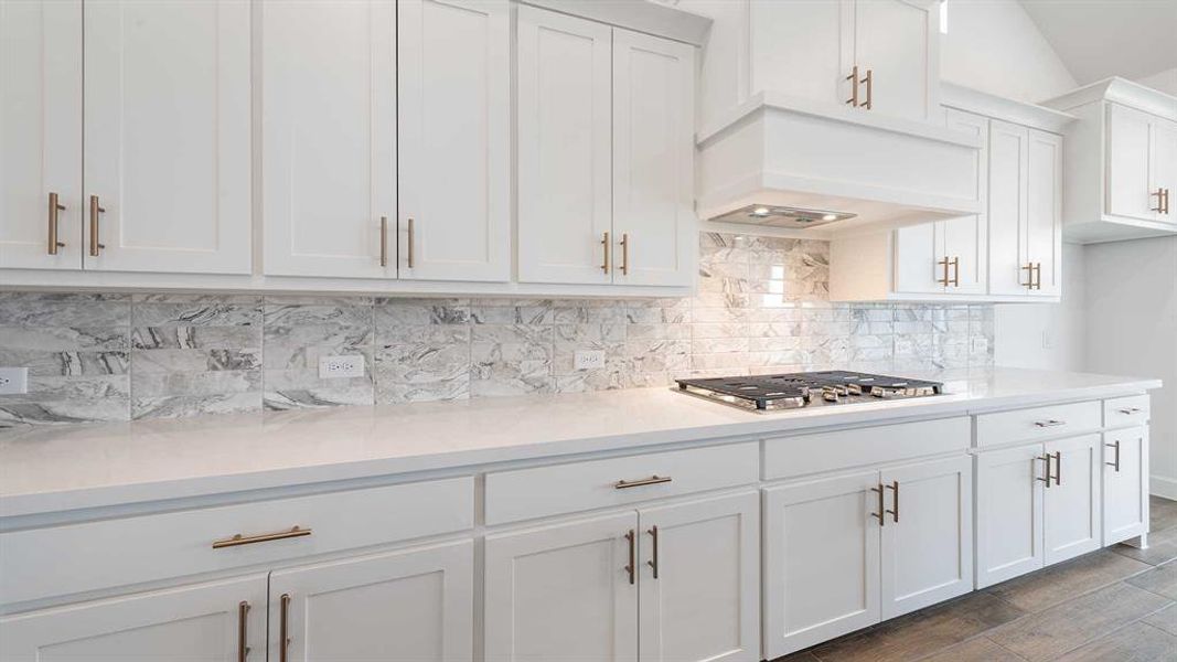 Furnished interior view inside a new home in Terraces 72', Rockwall (Image 7).