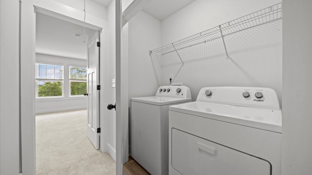 Furnished interior view inside a new home in Saluda Crossing, Piedmont (Image 17).