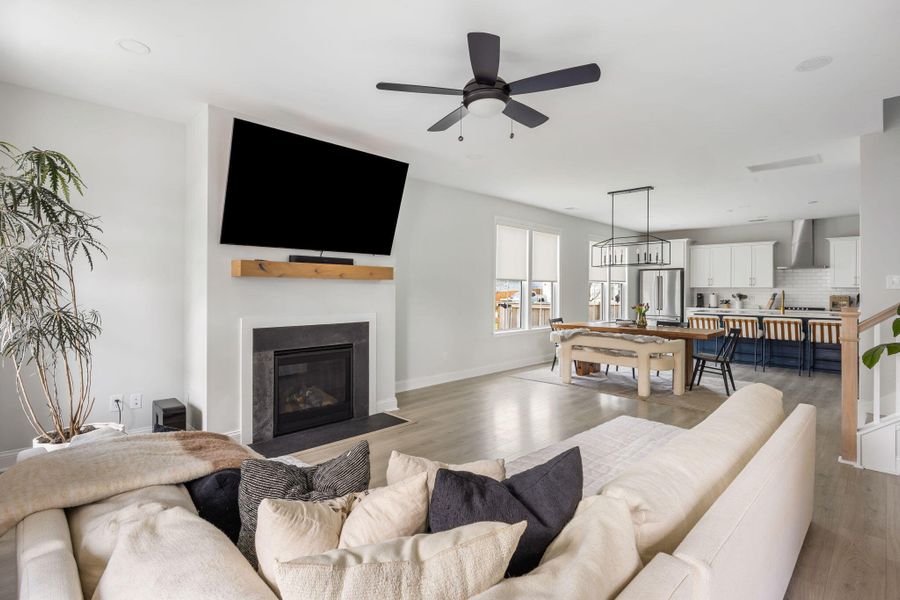 Furnished interior view inside a new home in Twin Lakes, Johns Island (Image 33).