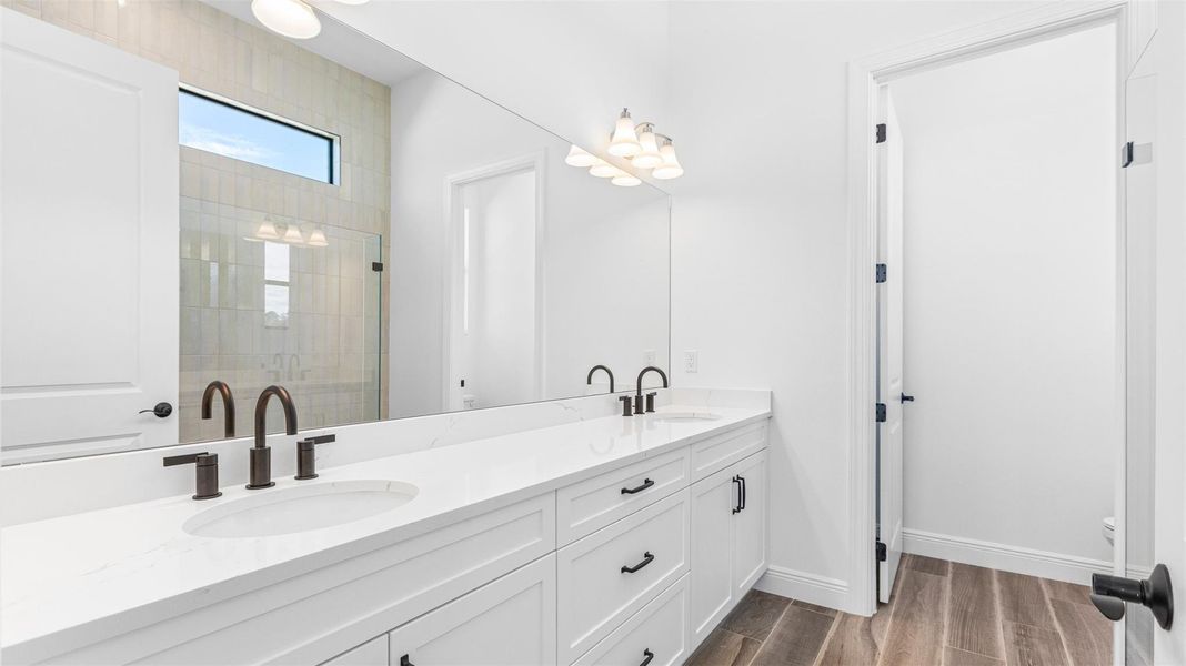 Furnished interior view inside a new home in , Port St. Lucie (Image 5).