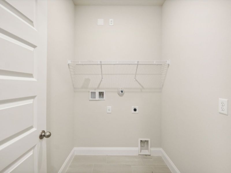 Laundry Room in the Bergamo floorplan at 11306 NW Firefly Court