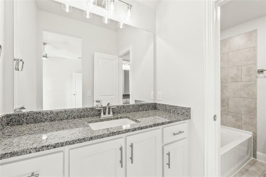 Furnished interior view inside a new home in Ridgepoint, Midlothian (Image 15). Furnished interior view inside a new home in Ridgepoint, Midlothian (Image 15).