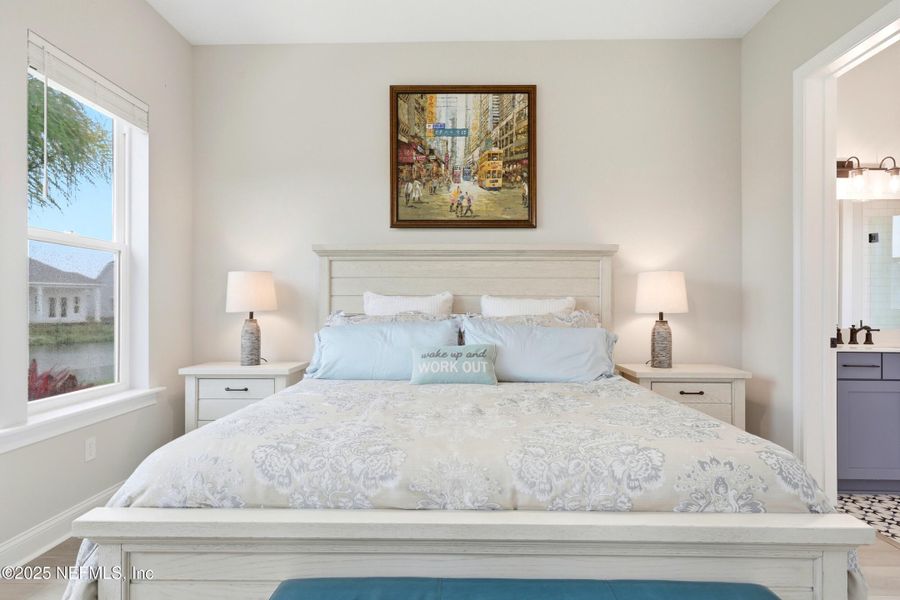 Furnished interior view inside a new home in , St. Augustine (Image 12).