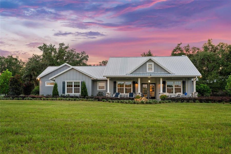 Front exterior of a new home in , Dunnellon, FL, highlighting curb appeal (Image 30).