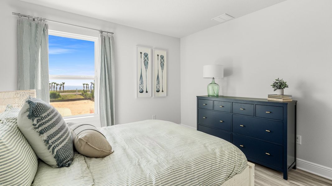 Furnished interior view inside a new home in WindMark Beach, Port Saint Joe (Image 26).
