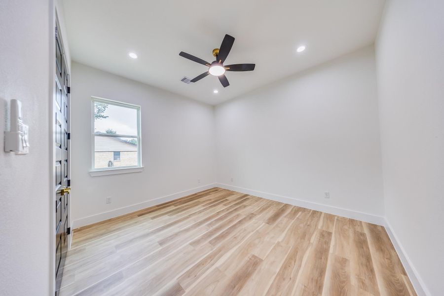 Another view of secondary bedroom. Another view of secondary bedroom.