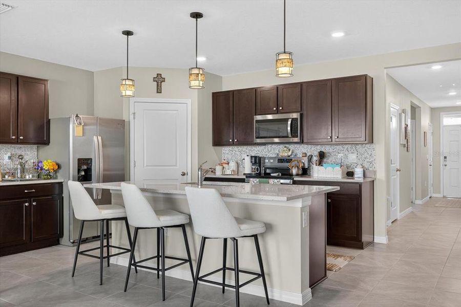 Furnished interior view inside a new home in , San Antonio (Image 35). Furnished interior view inside a new home in , San Antonio (Image 35).