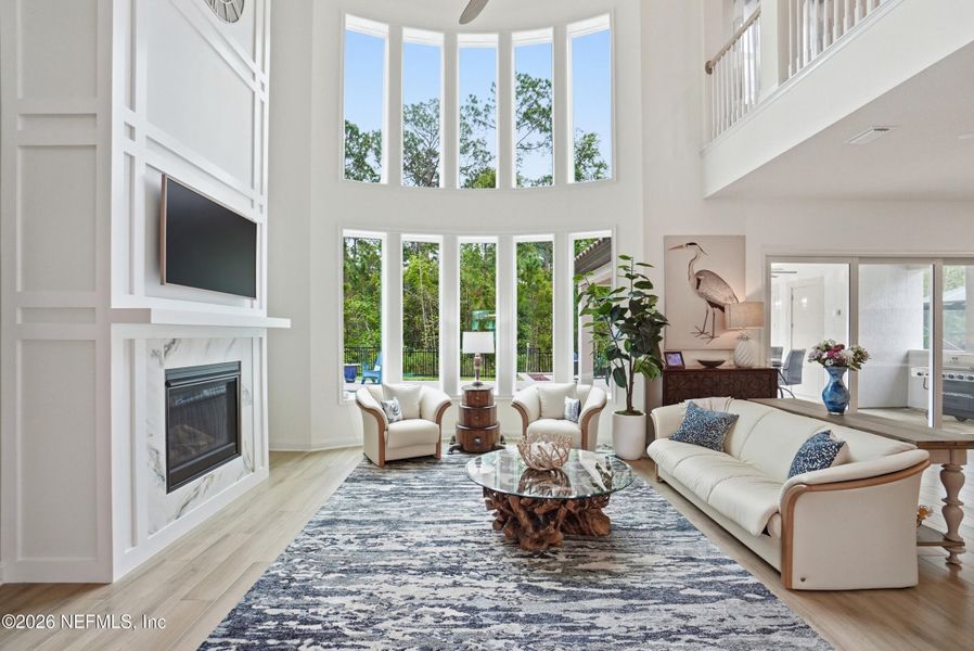 Furnished interior view inside a new home in Tamaya, Jacksonville (Image 17).
