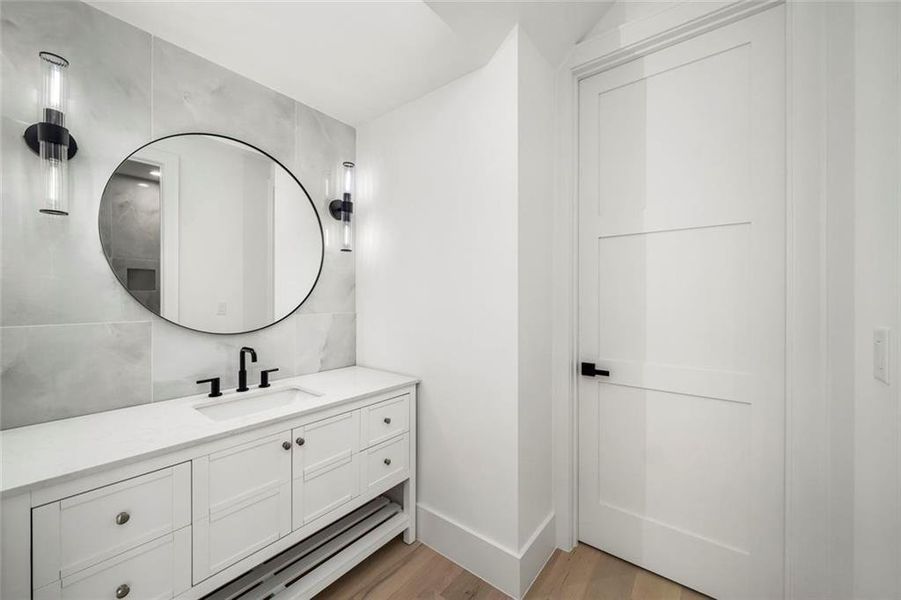 Furnished interior view inside a new home in , Alpharetta (Image 58).