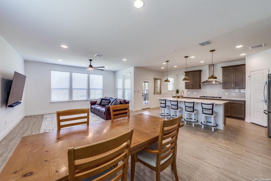 Furnished interior view inside a new home in Bison Ridge, San Antonio (Image 6).