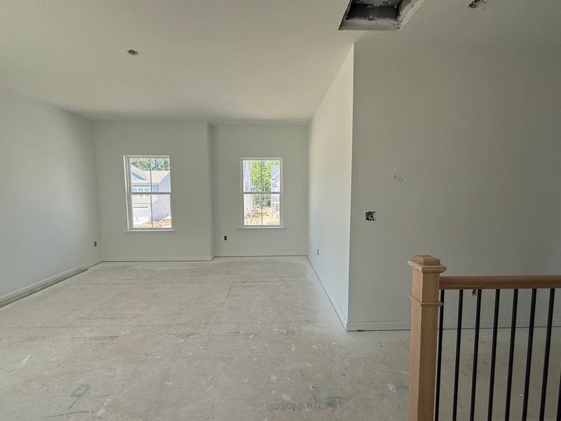 In-progress construction of a new home in The Point, Rolesville, NC (Image 22).