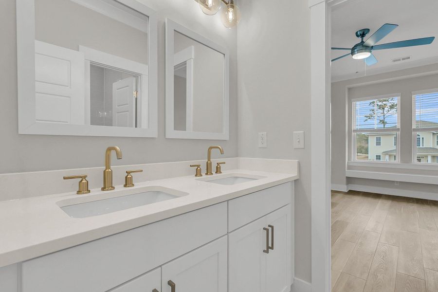 Furnished interior view inside a new home in , Mount Pleasant (Image 17).