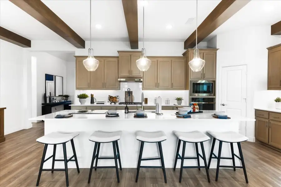 Furnished interior view inside a new home in Clearview Ranch, Royse City (Image 5).