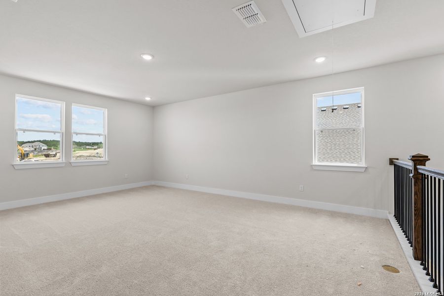 Spacious, unfurnished interior of a new home in Homestead, Schertz (Image 40). Spacious, unfurnished interior of a new home in Homestead, Schertz (Image 40).