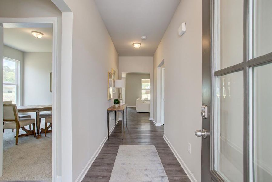 Furnished interior view inside a new home in Sutton's Landing, Statham (Image 10).