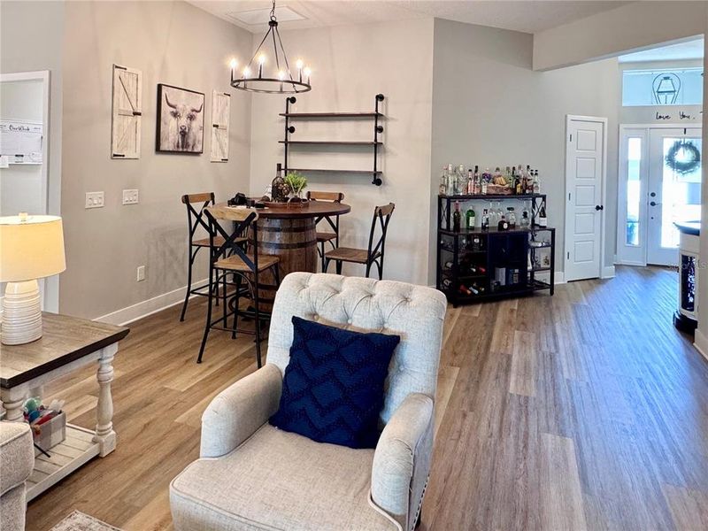 Furnished interior view inside a new home in , The Villages (Image 18).