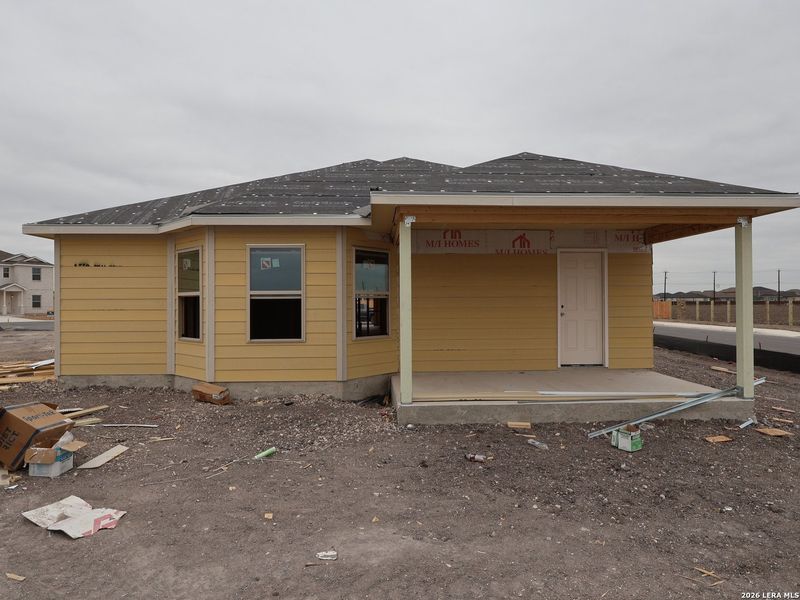 In-progress construction of a new home in Verano Farms, San Antonio, TX (Image 19).
