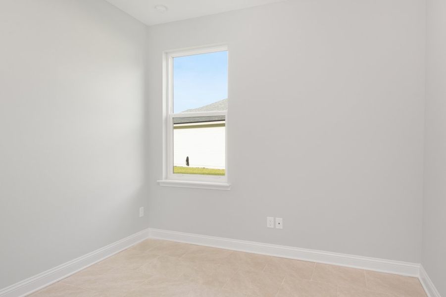 Representative unfurnished interior of a home built from the Boca by Riverside Homes in Mariposa at EverRange, Jacksonville (Image 17).