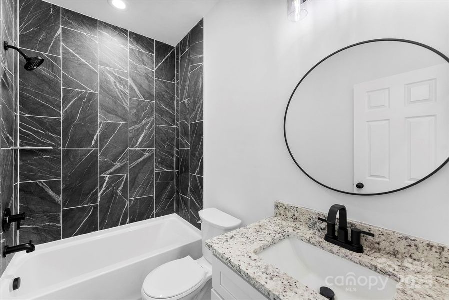 Furnished interior view inside a new home in , Cherryville (Image 30).