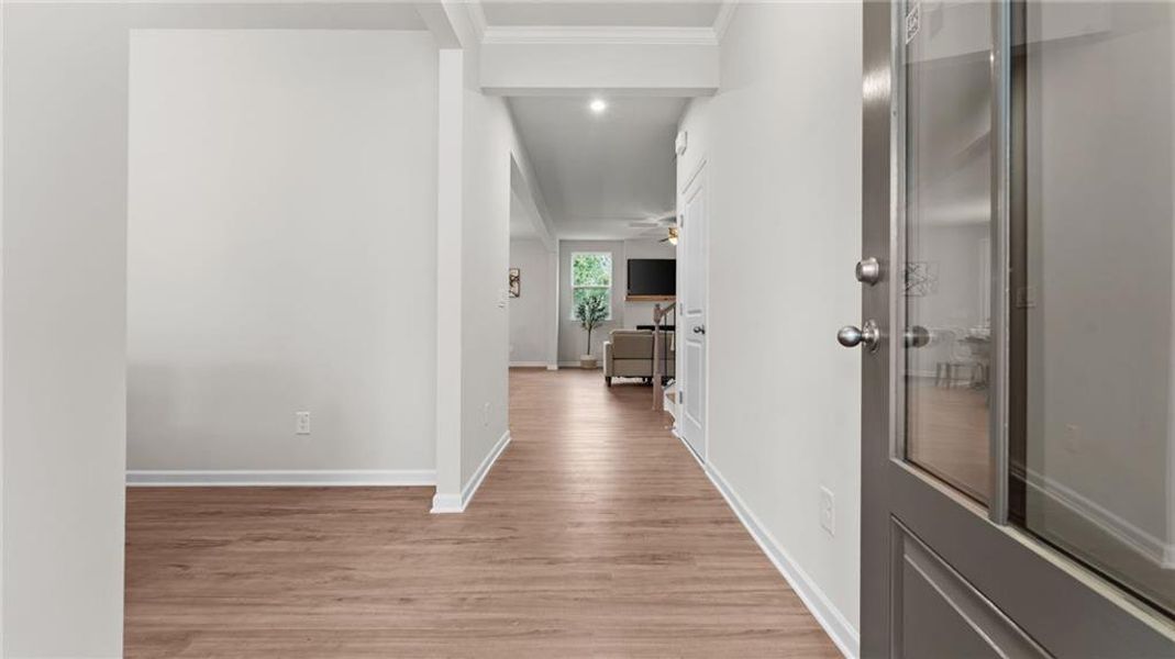 Spacious, unfurnished interior of a new home in Riverwood, Dallas (Image 43). Spacious, unfurnished interior of a new home in Riverwood, Dallas (Image 43).